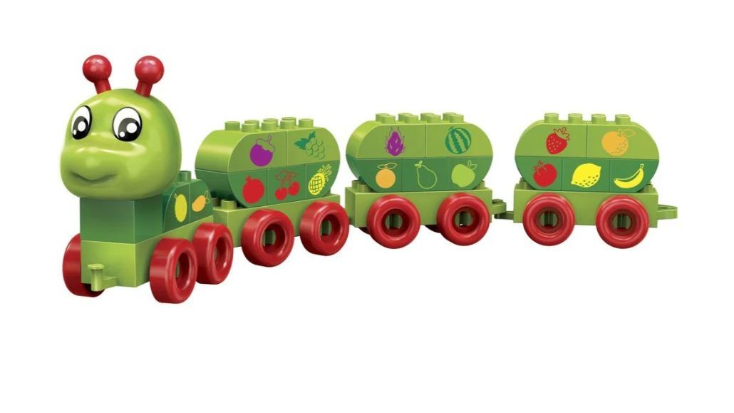 BanBao Learning Series Fruity Building Blocks Caterpillar