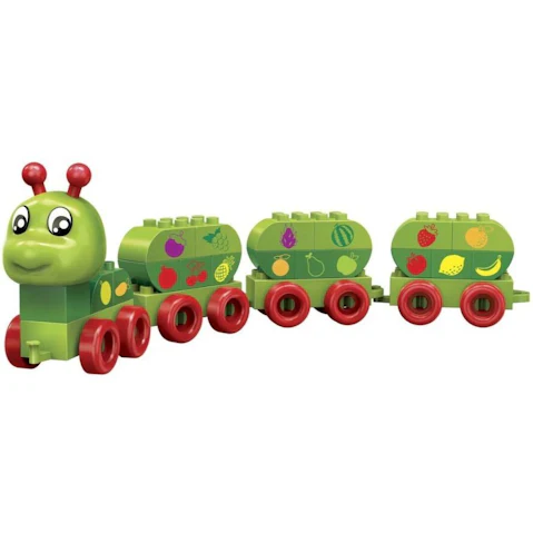 BanBao Learning Series Fruity Building Blocks Caterpillar
