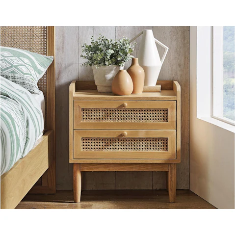 Kody 2-Drawer Bedside Table