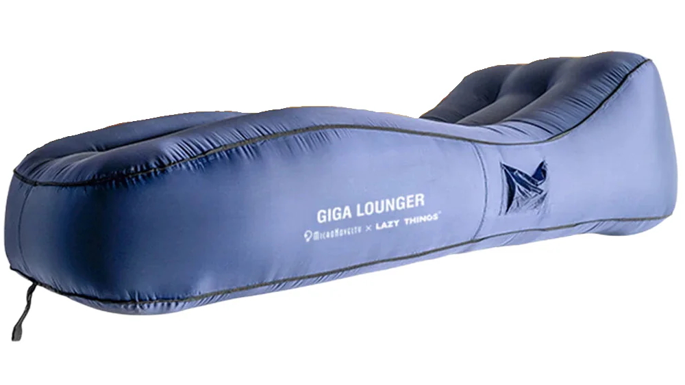 Lounger Lazy Camping Air Bag Sofa Bed - Navy Blue