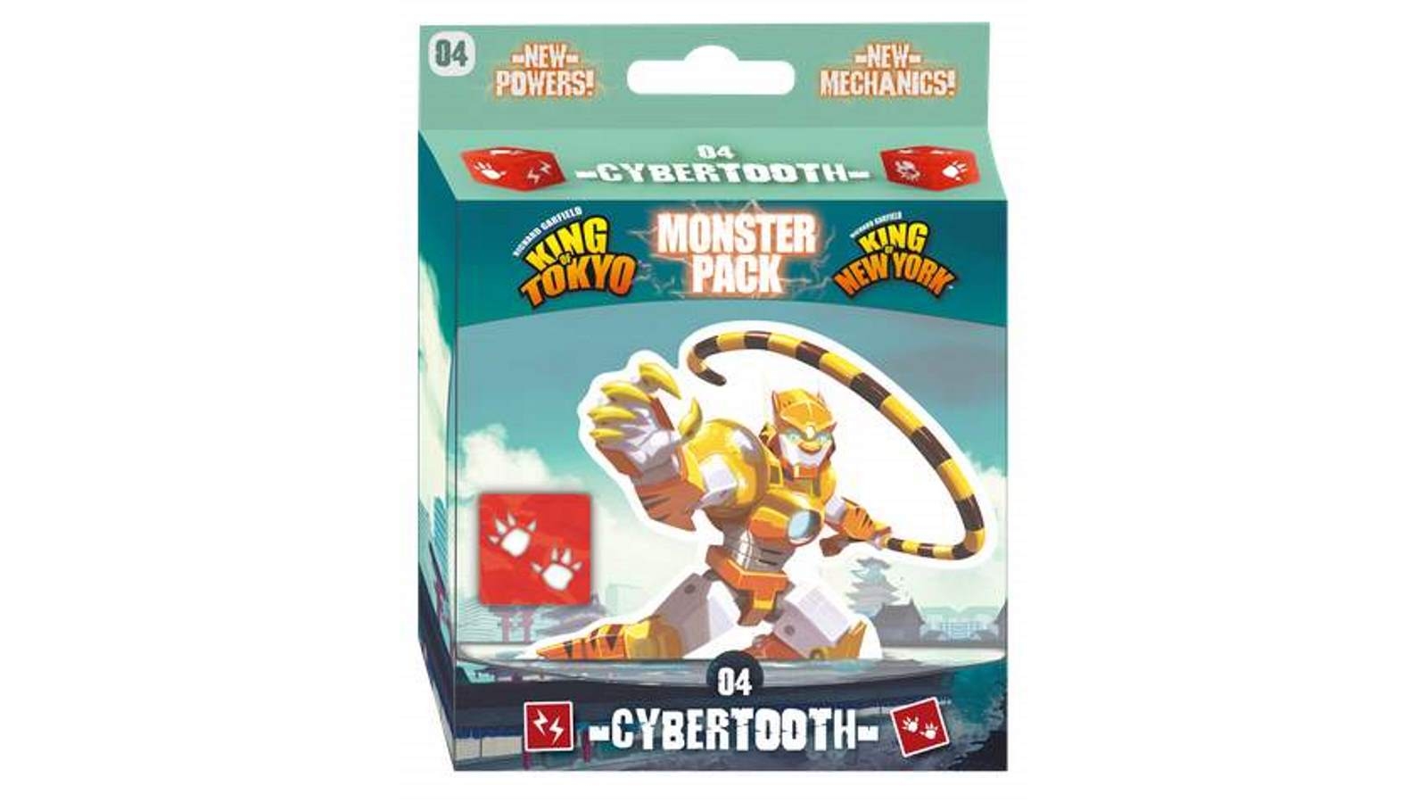 King of Tokyo Cybertooth Monster Pack