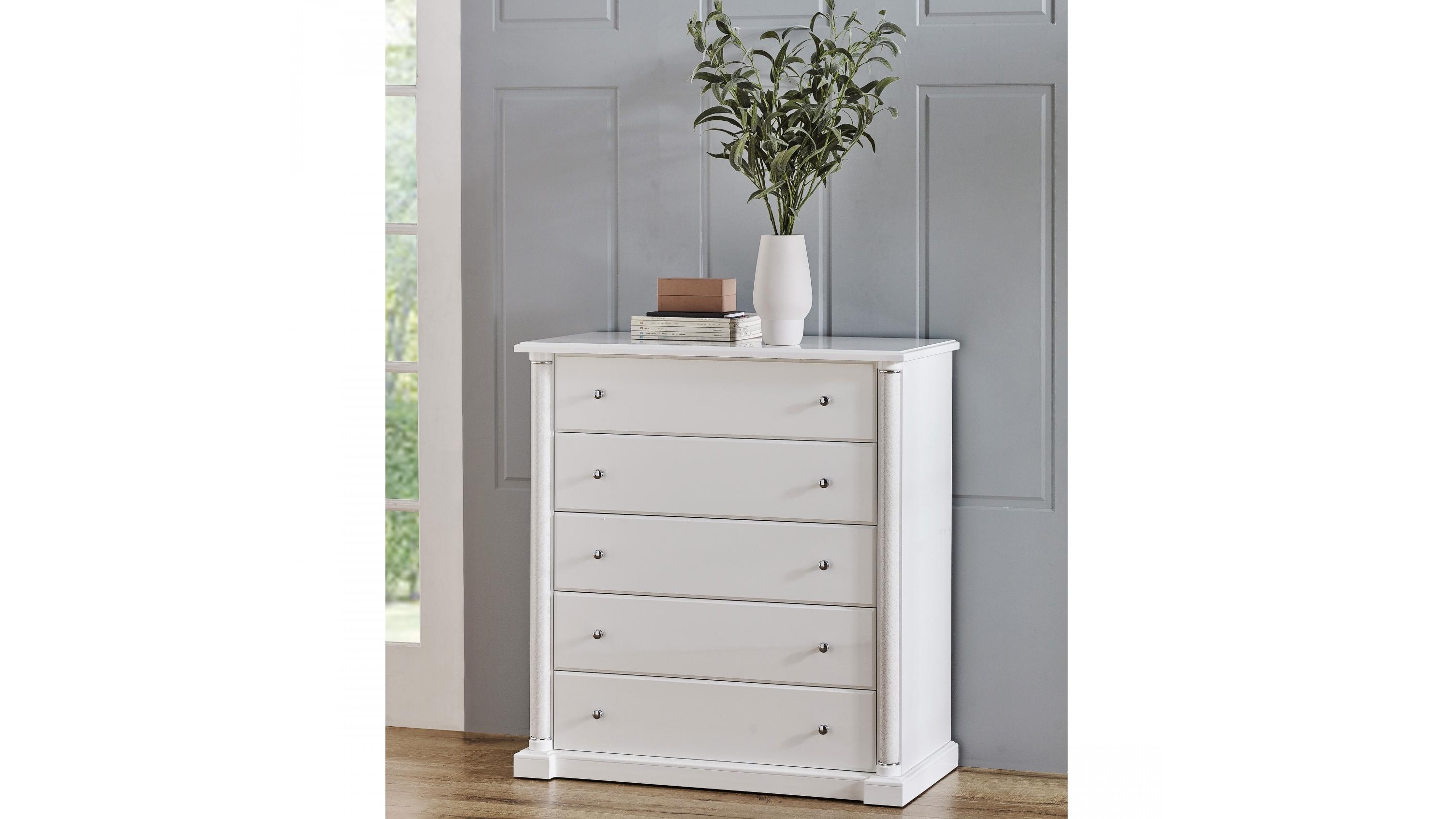 Corinthian 5-Drawer Tallboy