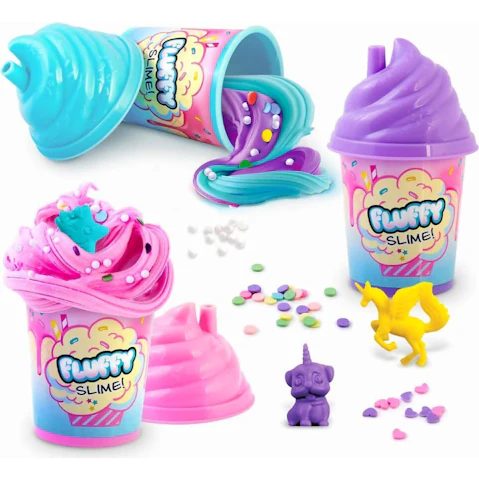 So Slime Diy 3 Piece Fluffy Pop Shaker