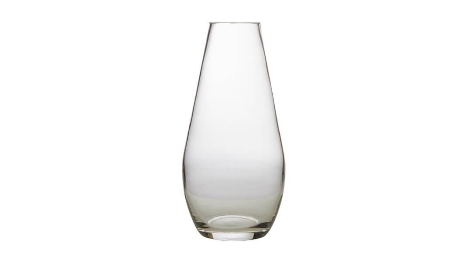 Maxwell & Williams Diamante Teardrop Bowl Glass Vase - 25cm