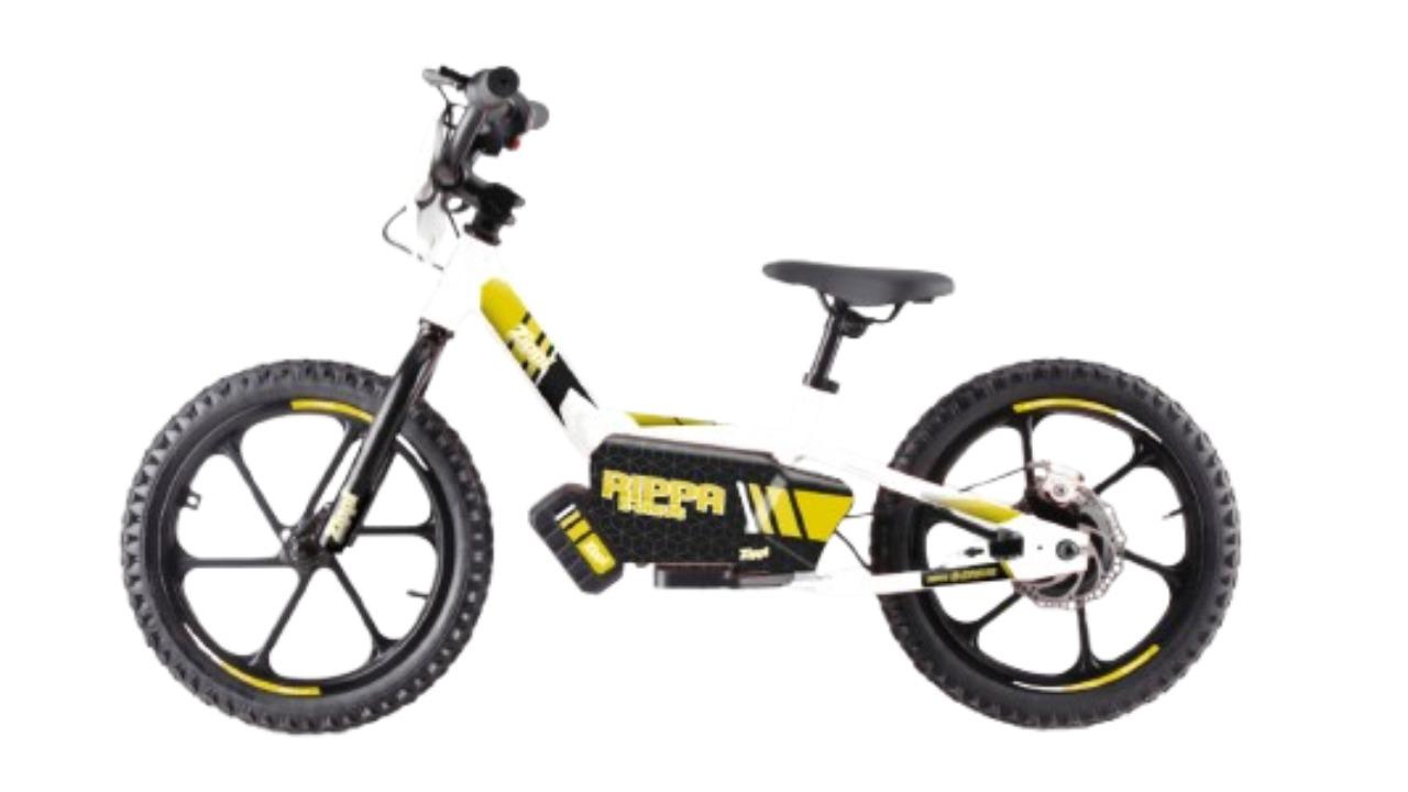 Zippi Electric Rippa 16 E-Drive Kids Balance E-bike - Yellow