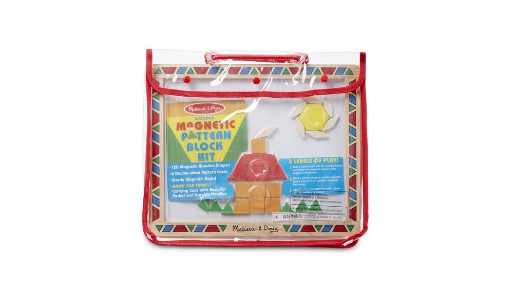 Melissa and Doug Magnetic Pattern Block Kit Harvey Norman