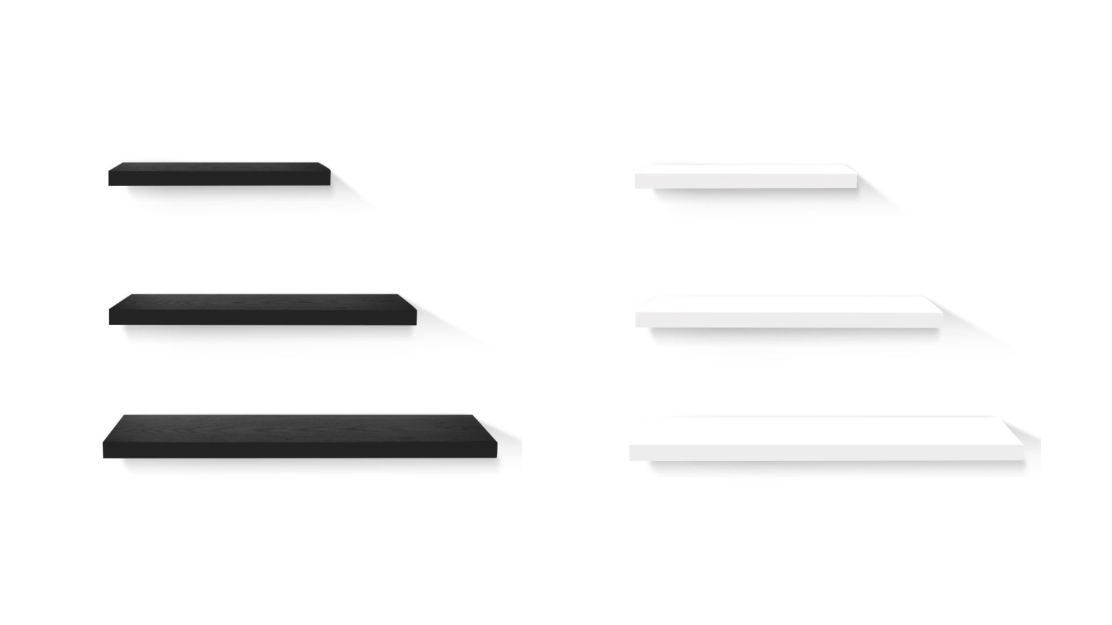Artiss 3 Piece Floating Wall Shelves
