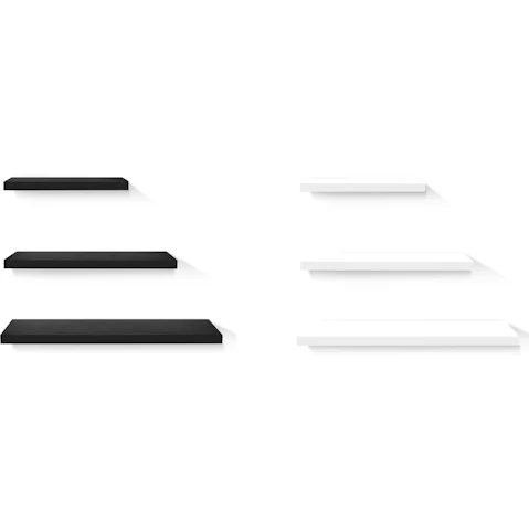 Artiss 3 Piece Floating Wall Shelves