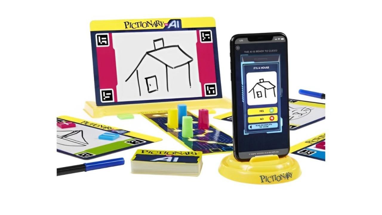 Mattel Games 33458 Pictionary Vs Ai Family Game