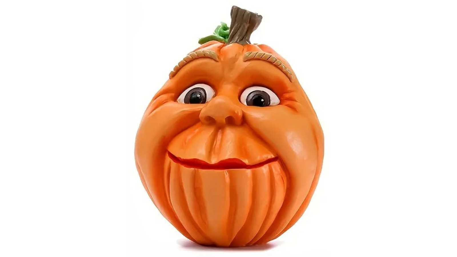 TM Ghoulishly Glamorous Resin Pumpkin Art