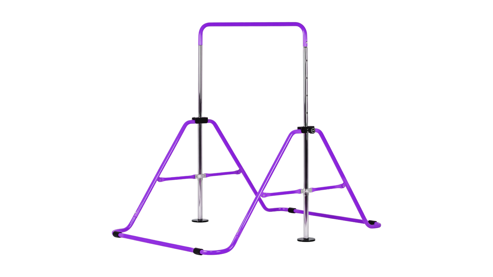 Advwin Adjustable Kids Monkey Kip Bar for Girl and Boy - Purple