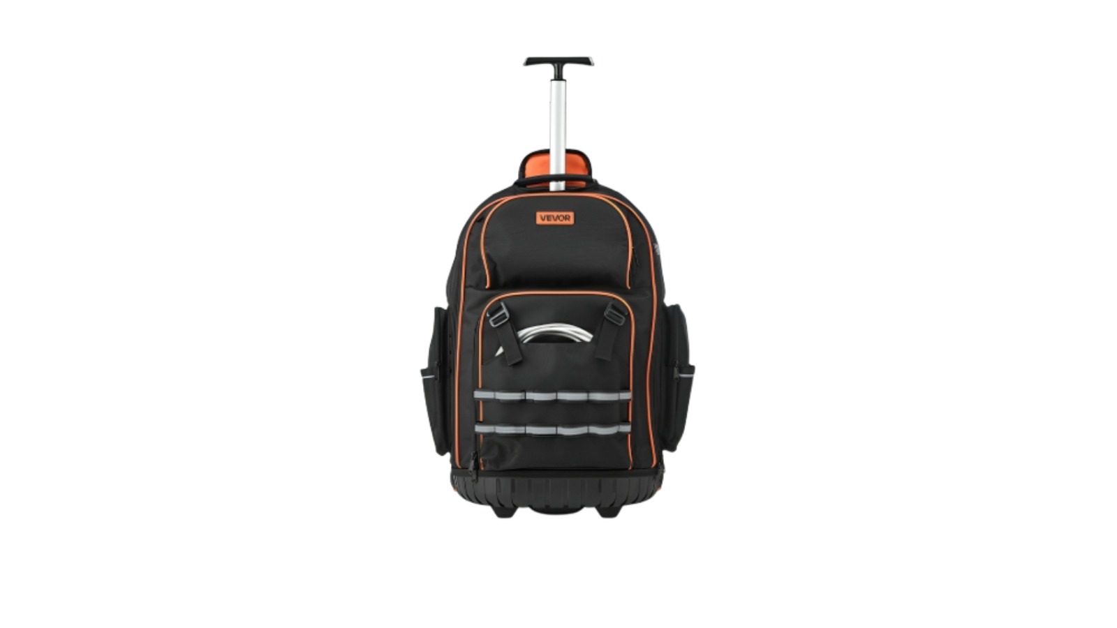 Vevor 72-Pocket Heavy-Duty Rolling Tool Backpack with Wheel