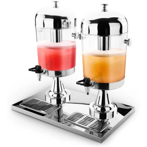 SOGA Dual 8L Juicer Beverage Drinking Utensils