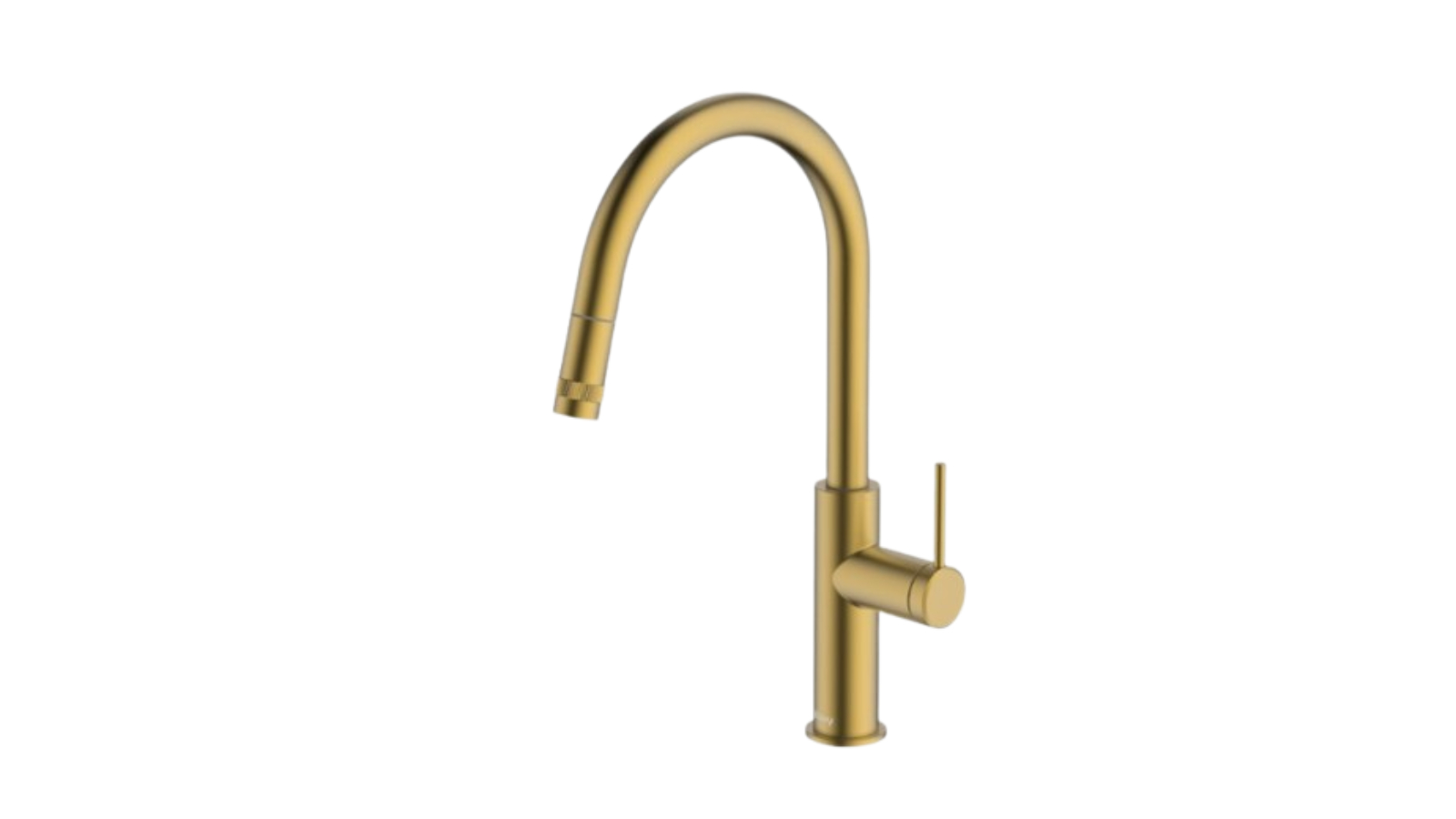 Gareth Ashton Poco Lead Free Pull Out Kitchen Mixer - Brushed Brass