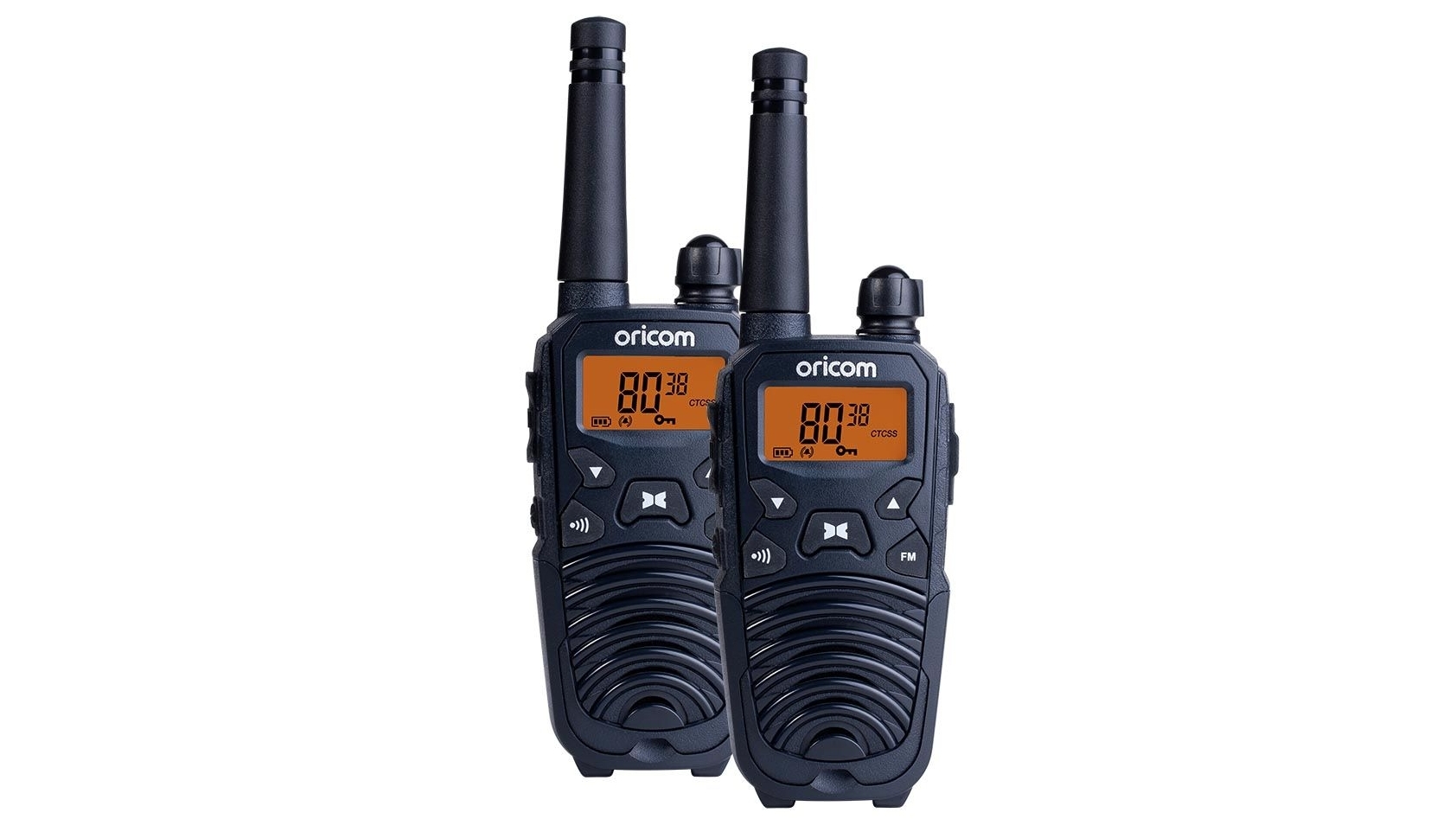 UHF2195 2 Watt Handheld UHF CB Radio Twin Pack Harvey Norman