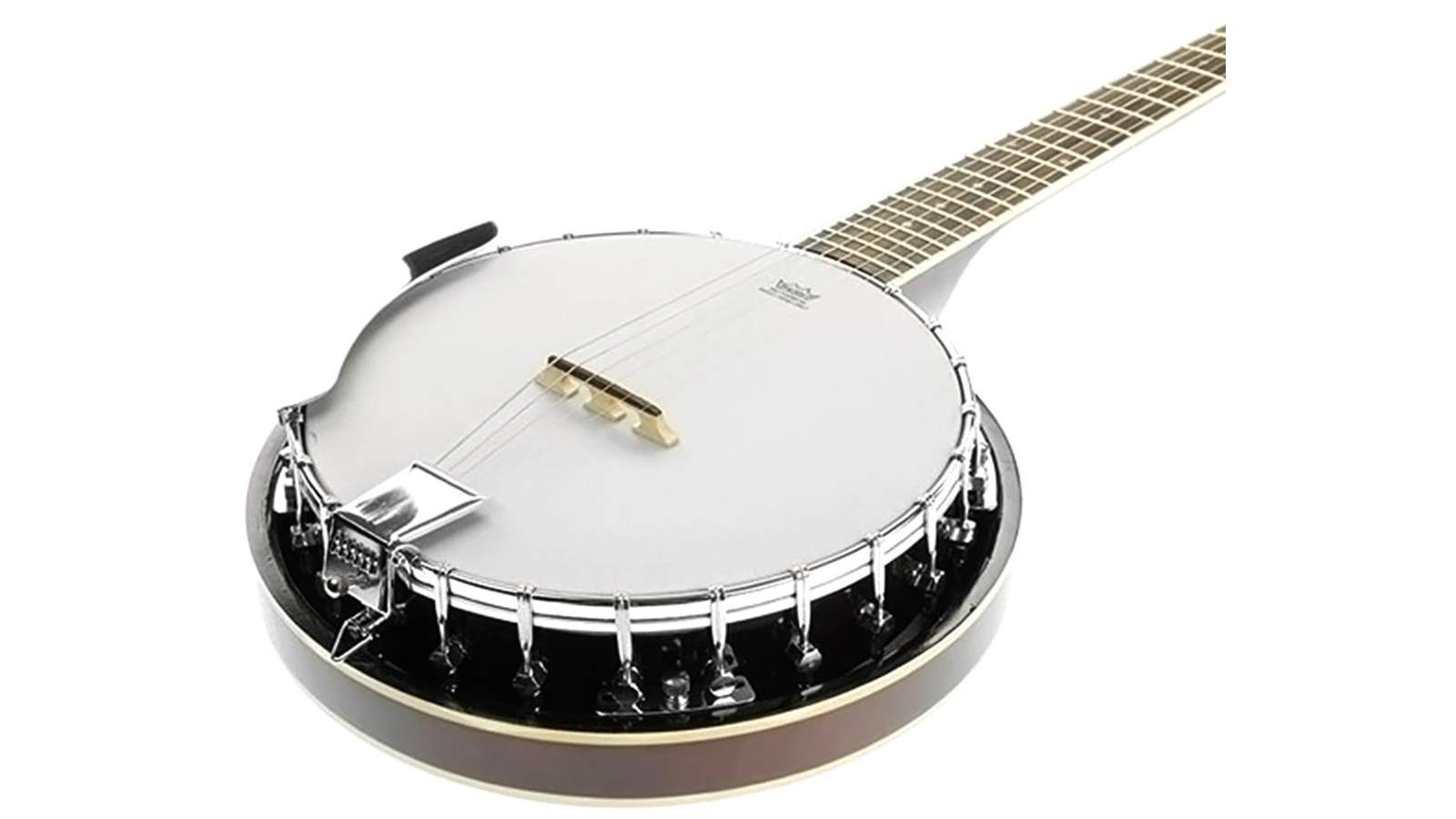 Karrera 6 String Resonator Banjo - Brown