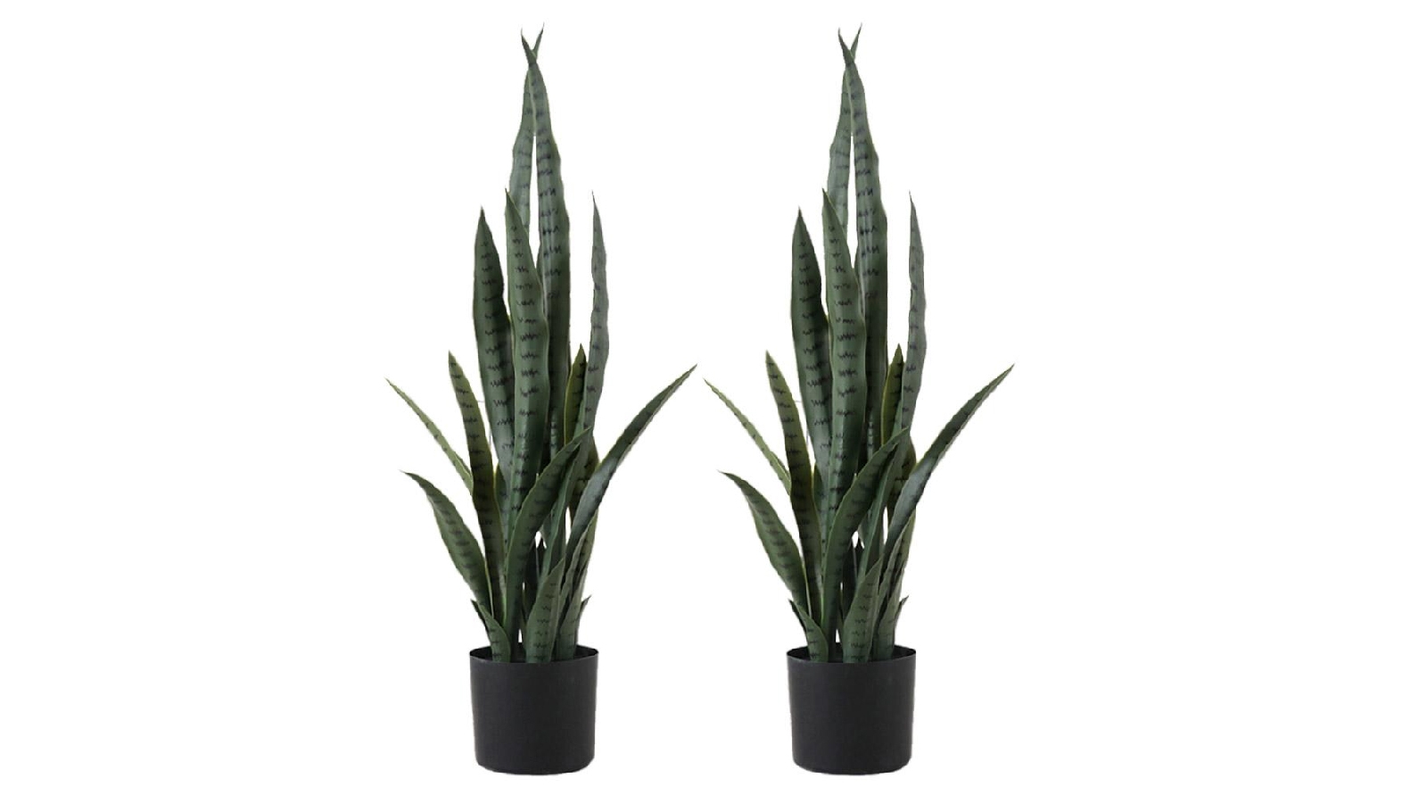 SOGA 2X 97cm Artificial Snake Plant