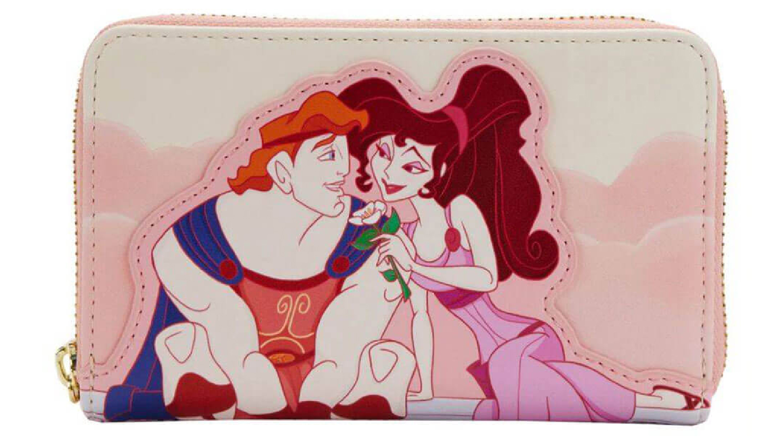 Latestbuy 1997 Hercules And Megara 25th Anniversary Zip Purse