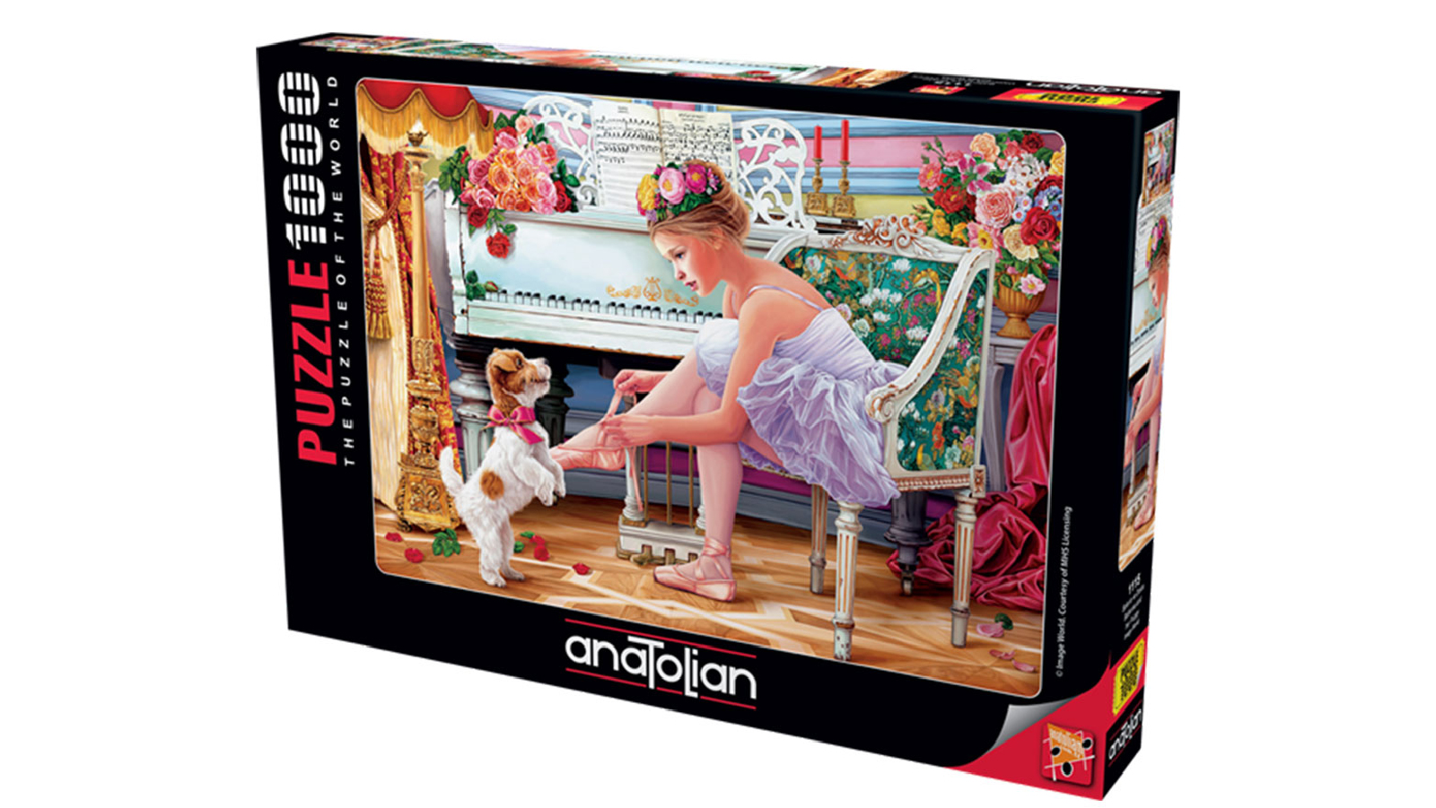 Latestbuy 1000 Piece of Anatolian Ballerina And Her Puppy Jigsaw Puzzle