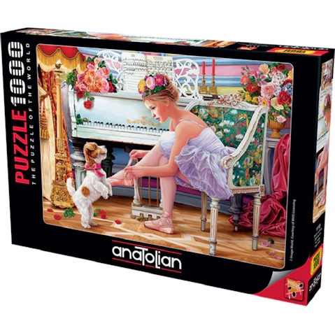 Latestbuy 1000 Piece of Anatolian Ballerina And Her Puppy Jigsaw Puzzle