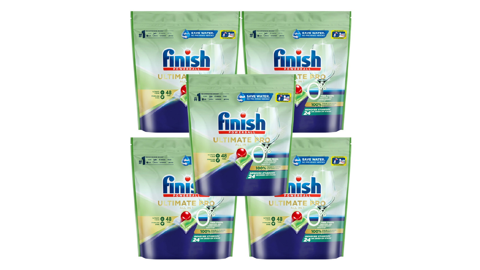 Finish Ultimate Pro 0% x 240 Dishwashing Tablets
