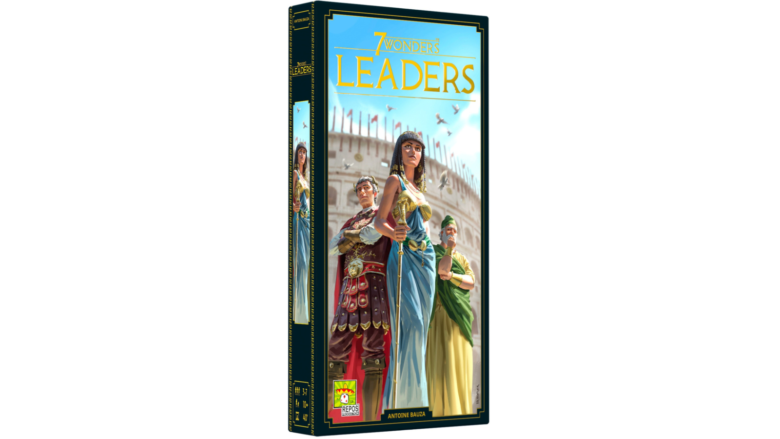 Asmodee 7 Wonders Leaders Expansion Board Game