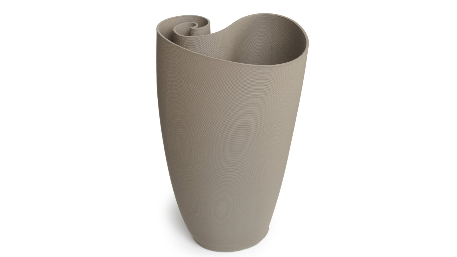One Six Eight London (Osel) JADE 34cm Vase - Tan