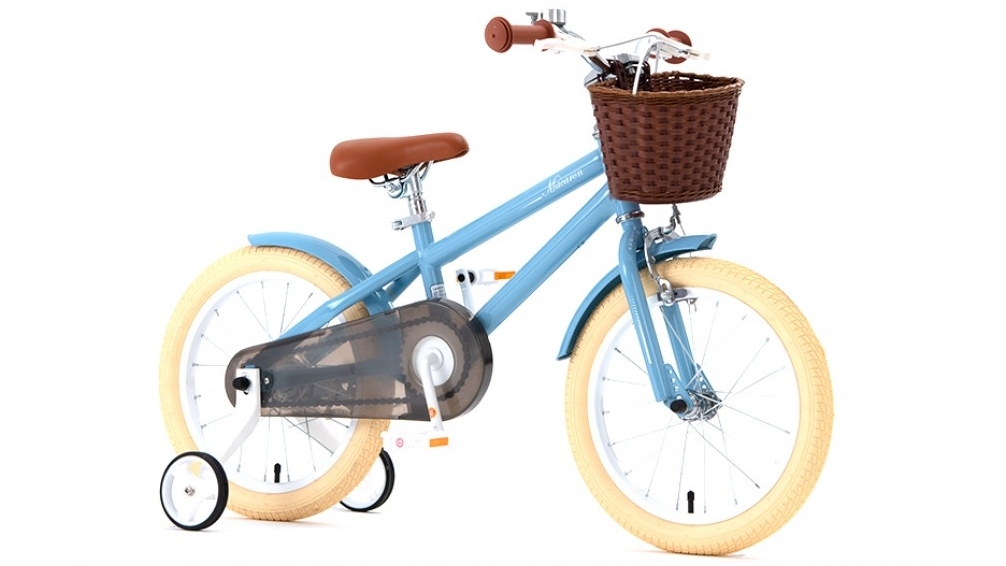 Royal Baby Vintage Style 14 inch Kids Bike Macaron Blue Harvey Norman