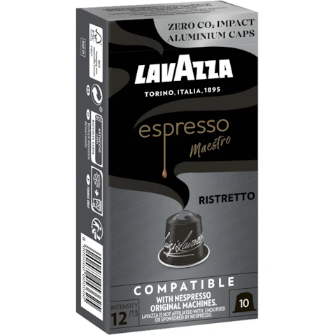 Lavazza Espresso Ristretto Coffee Capsules - 10 Pack