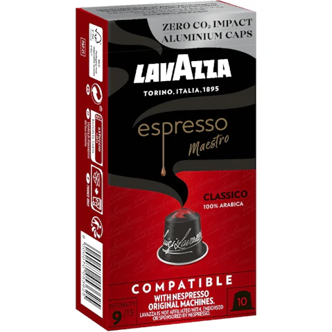 Lavazza Espresso Classico Coffee Capsules - 10 Pack