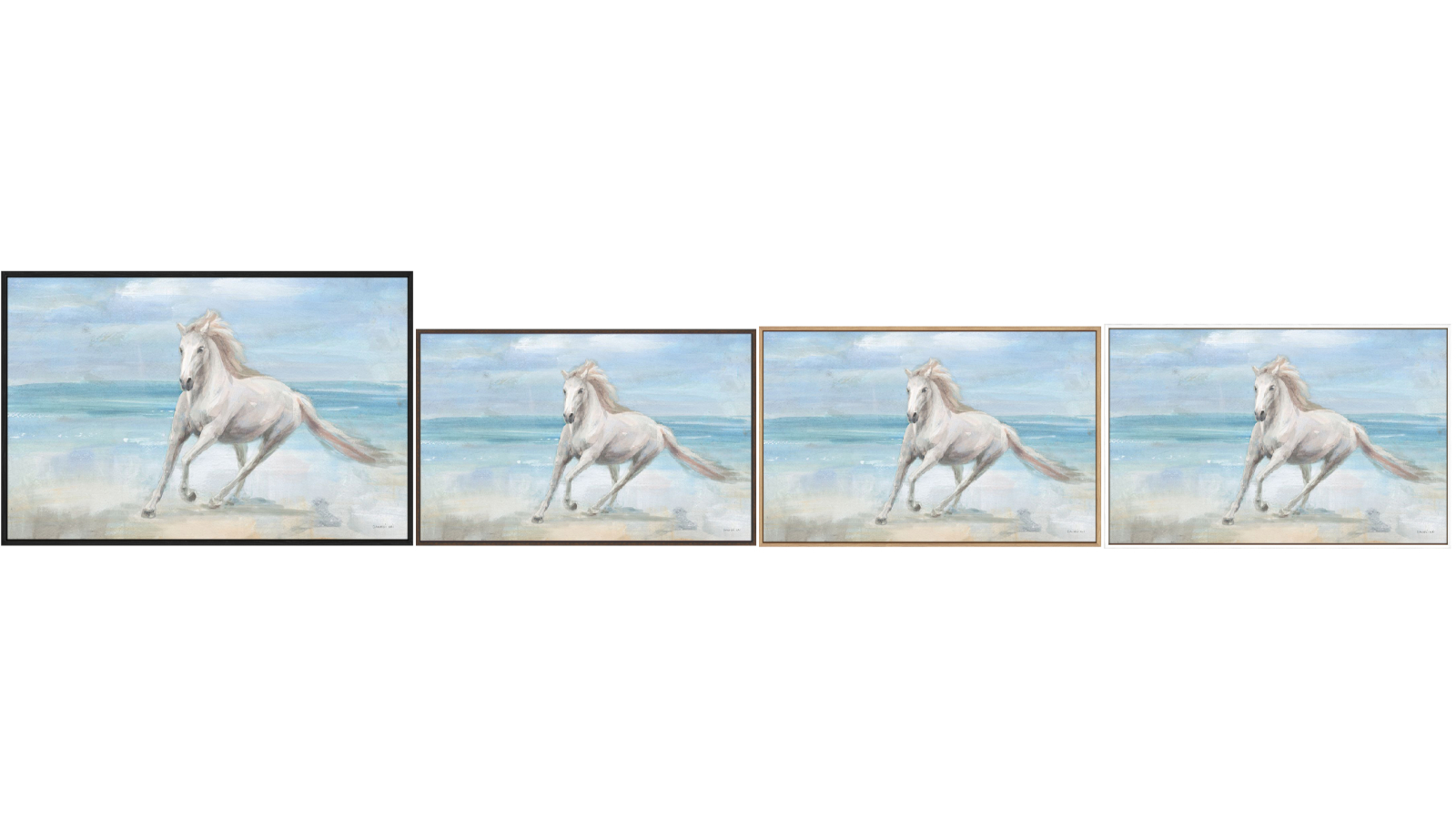 La Grolla Gallop on the Beach Gallery Wall Art