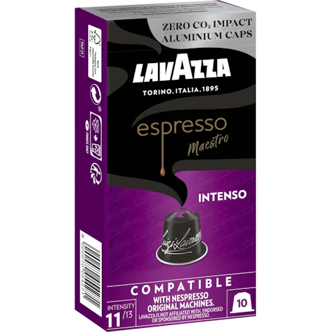 Lavazza Espresso Maestro Intenso Coffee Capsules - 10 Pack