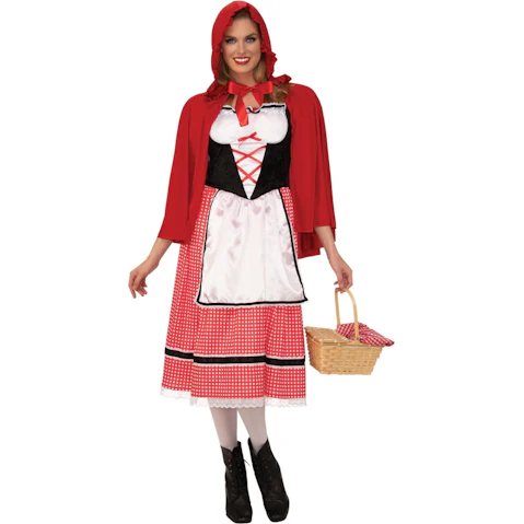 Little Red Riding Hood Ladies Costume - Size Medium