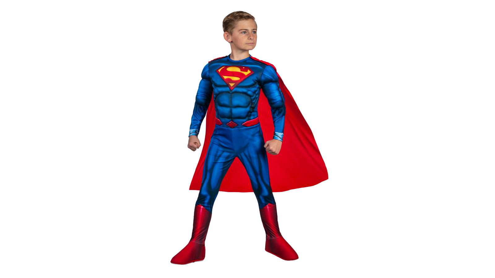 DC Comics Superman Deluxe Child Costume - Size 7-8 Years