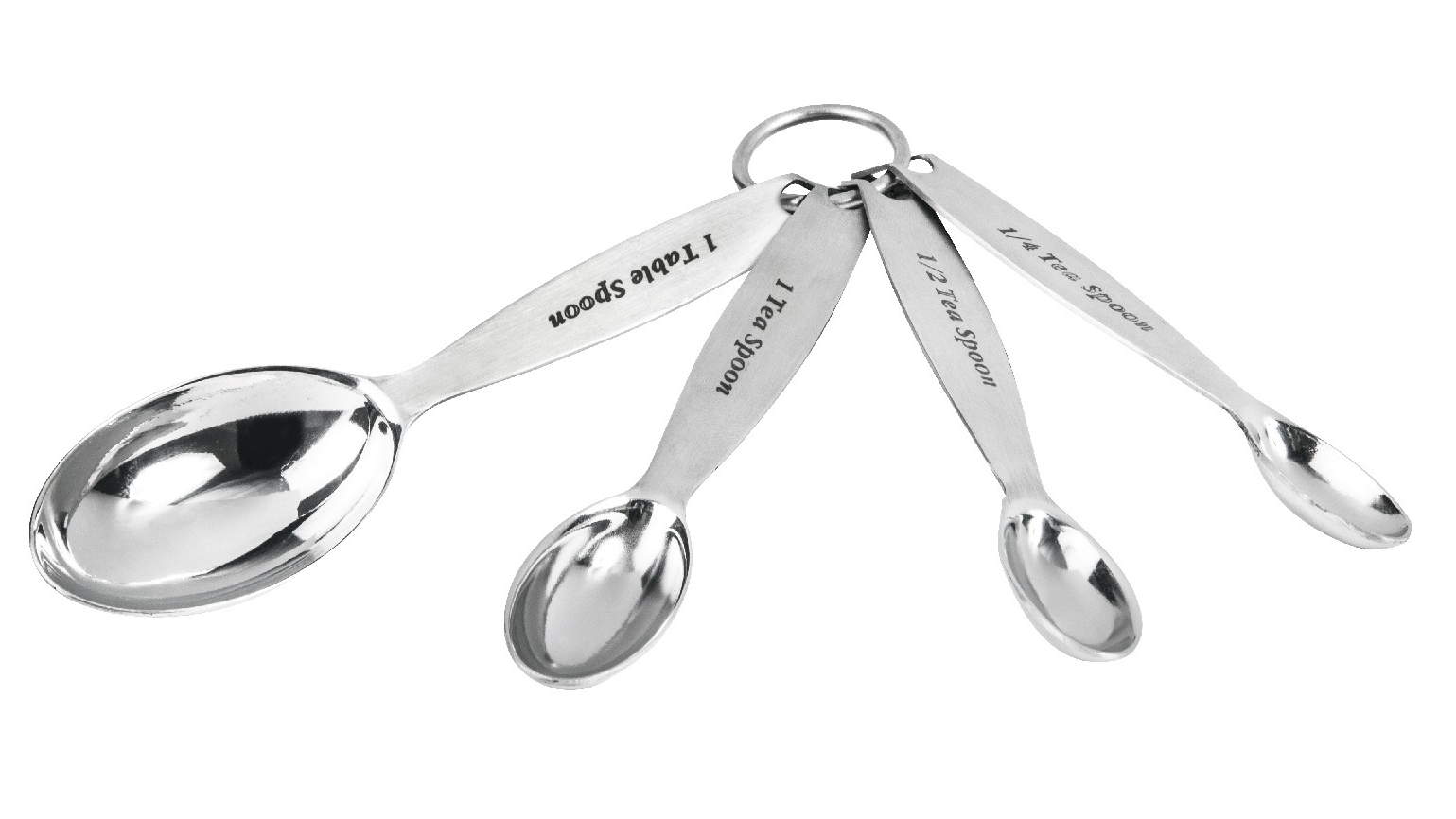 Trenton Stainless Steel Oval Measuring Spoons Set of 4