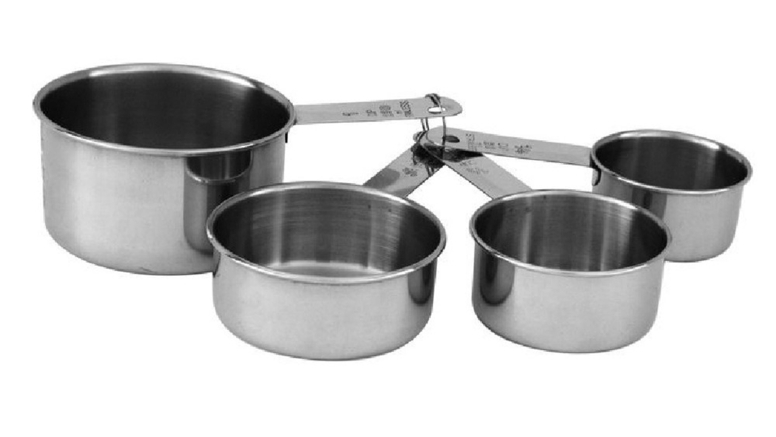Trenton Stainless Steel Measuring Cup - Set of 4