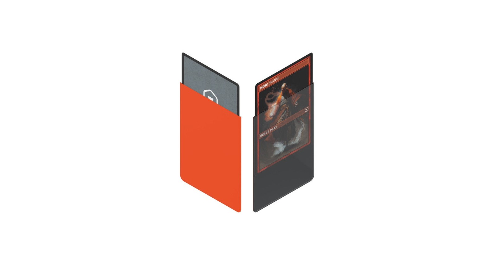 Heavy Play 100 Standard Curv Sleeve - Monk Orange