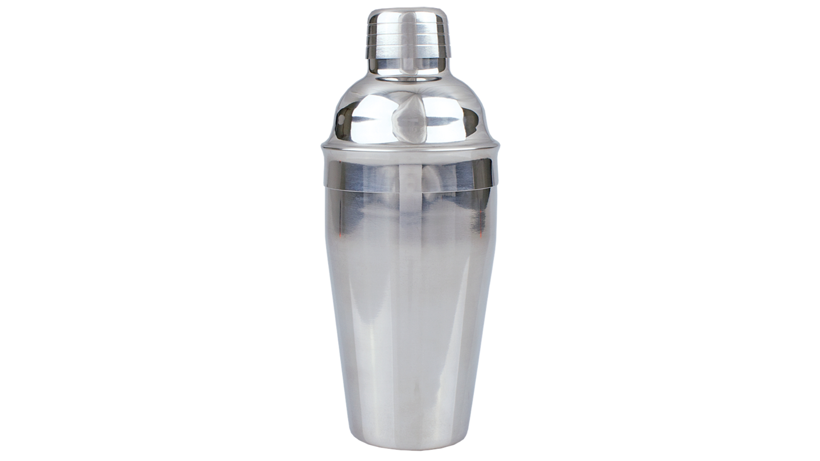 Bartender Stainless Steel Cocktail Shaker - 550ml
