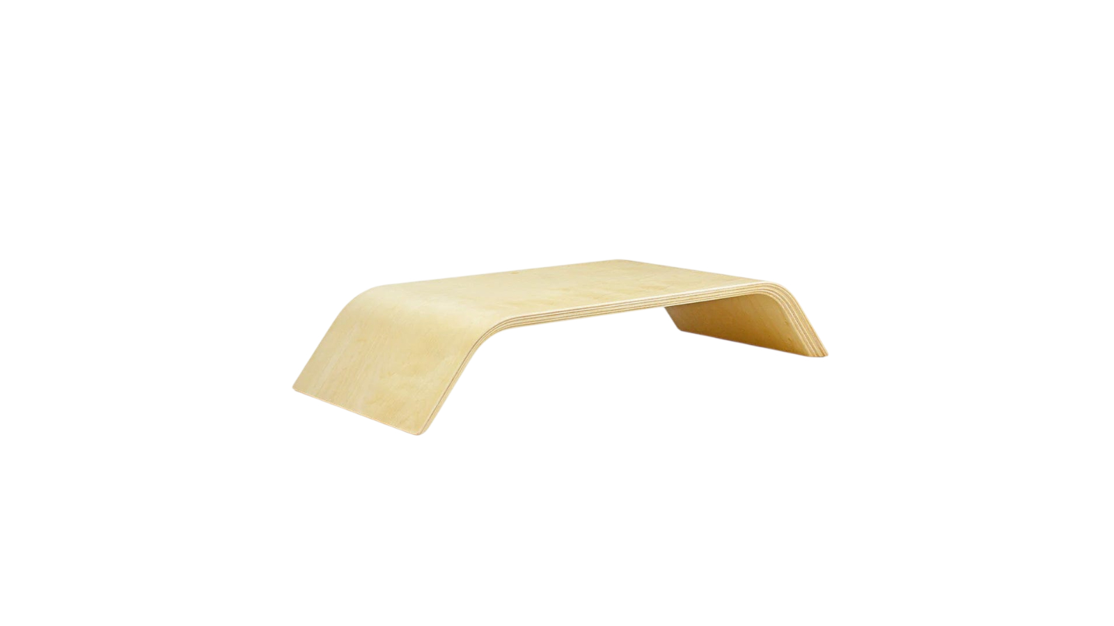 Desky Wooden Monitor Riser - Birch