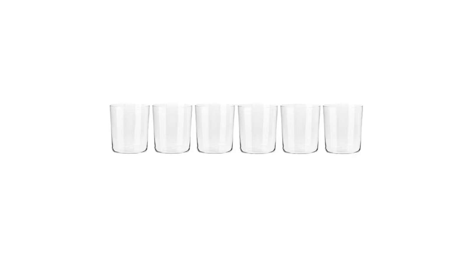 Krosno 6 Piece 500ml Harmony Glass Tall Wine/Juice Party Tumbler Set - Clear