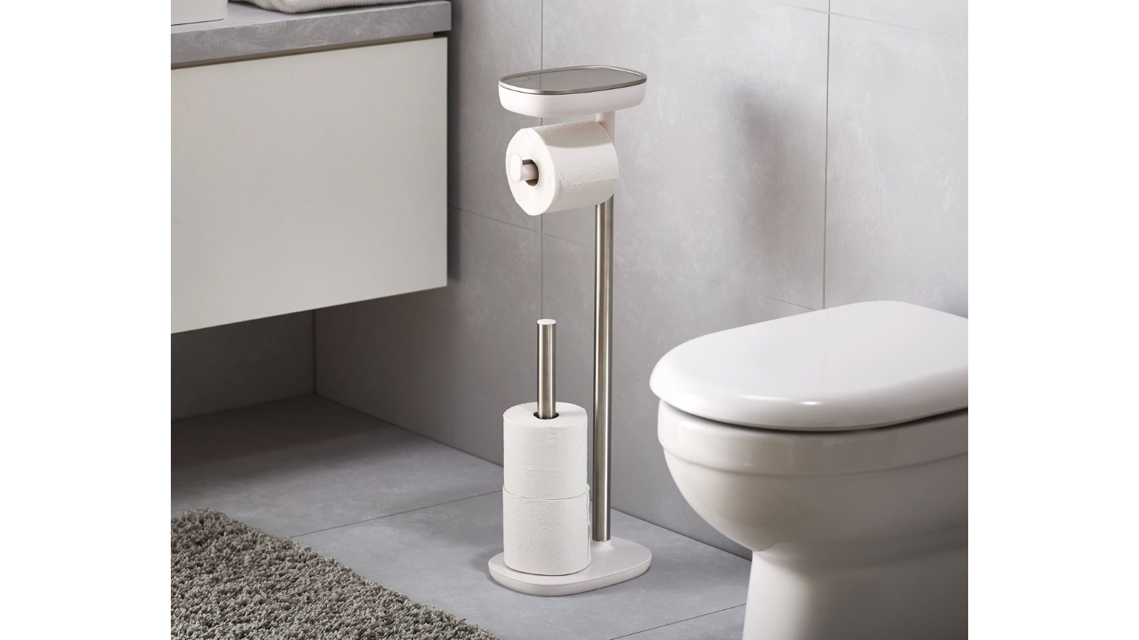 Joseph Joseph EasyStore Toilet Paper Holder Harvey Norman