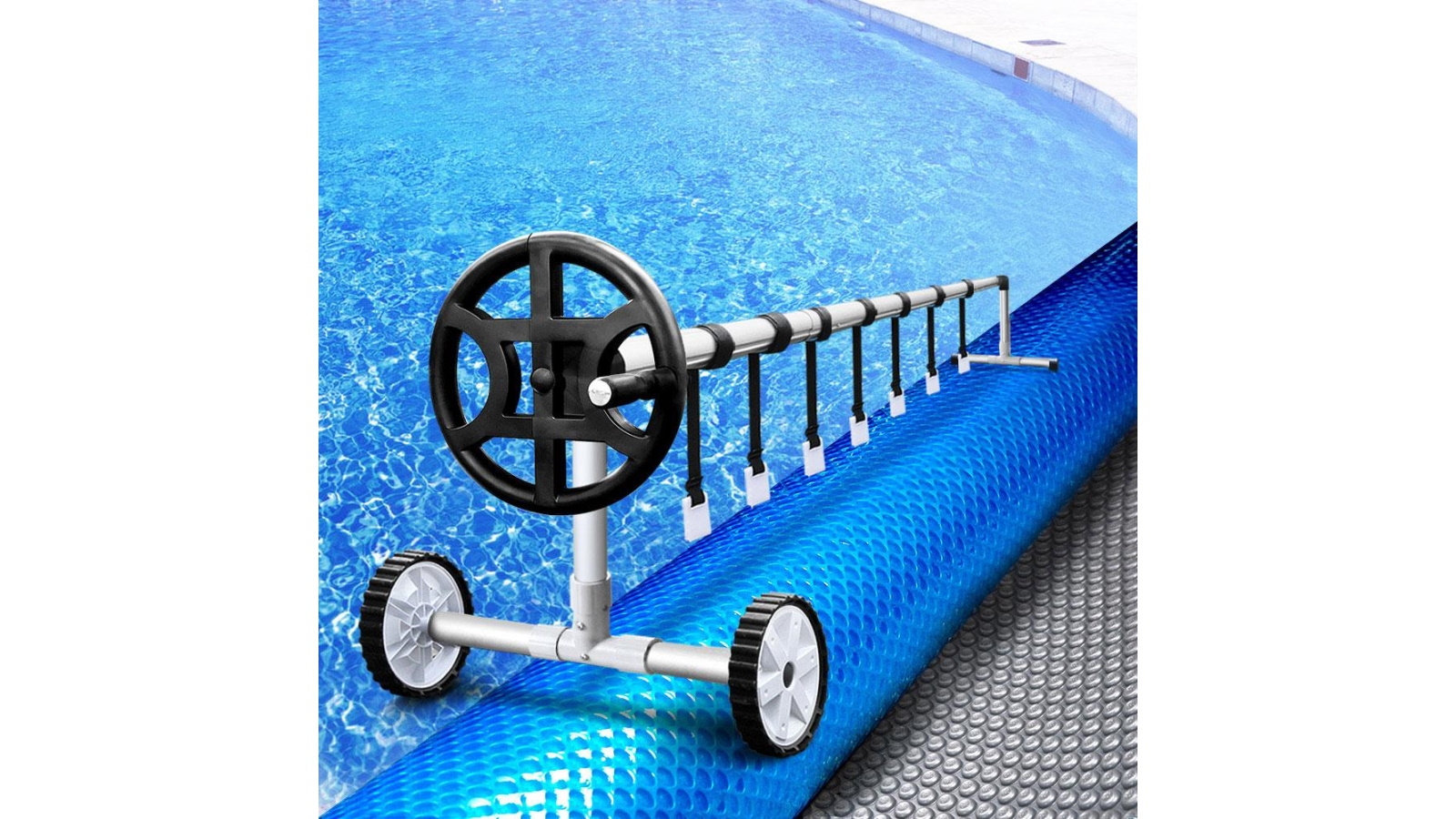 Aquabuddy Pool Cover Covers Solar Roller Blanket 500 Micron Swimming Bubble