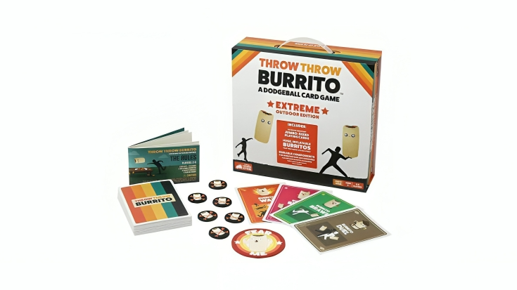 Latest Buys Throw Throw Burrito Card Game (Extreme Outdoor Edition)
