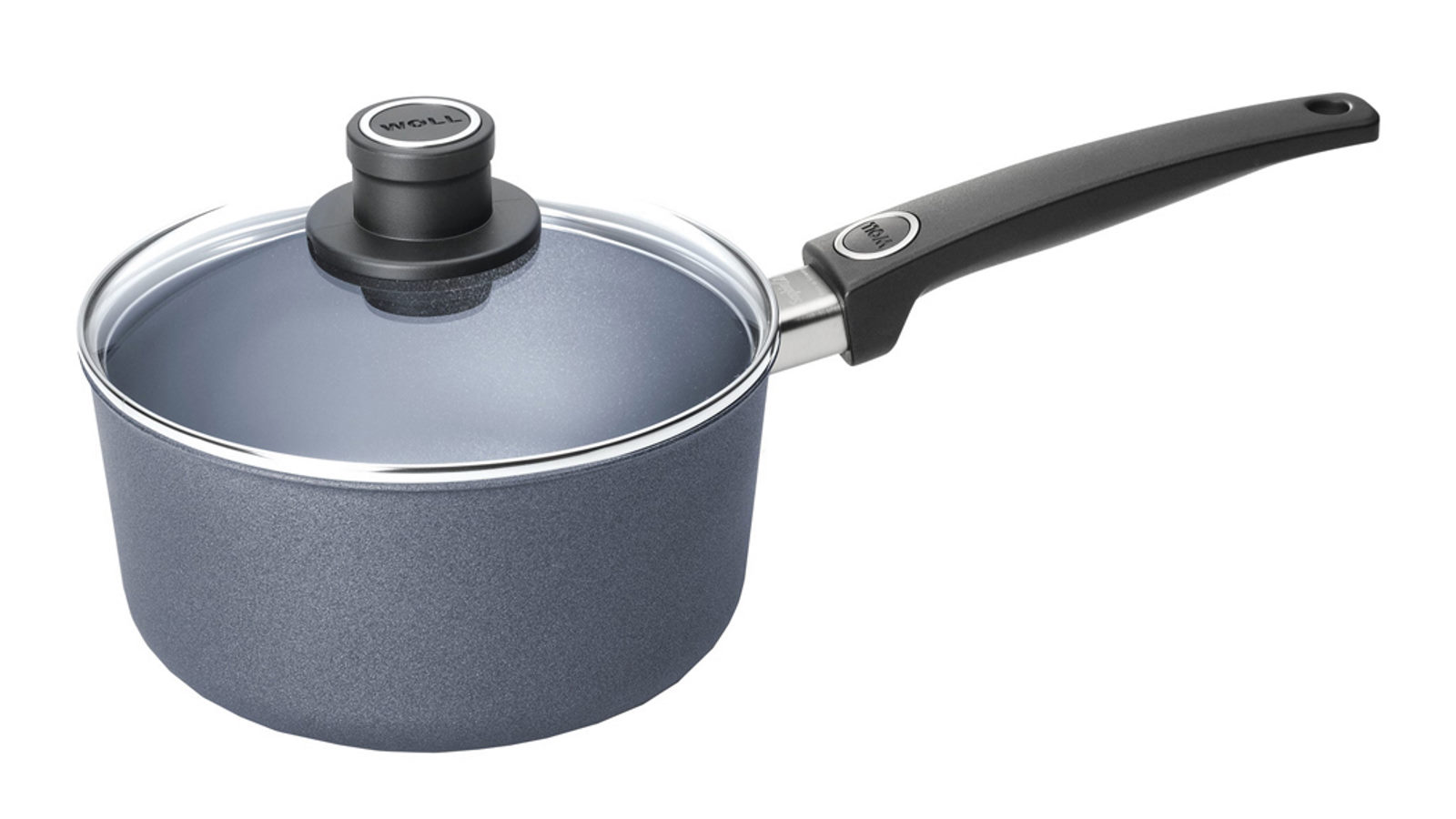 Woll 20cm/2.5L Diamond Lite Fixed Handle Conventional Saucepan With Lid