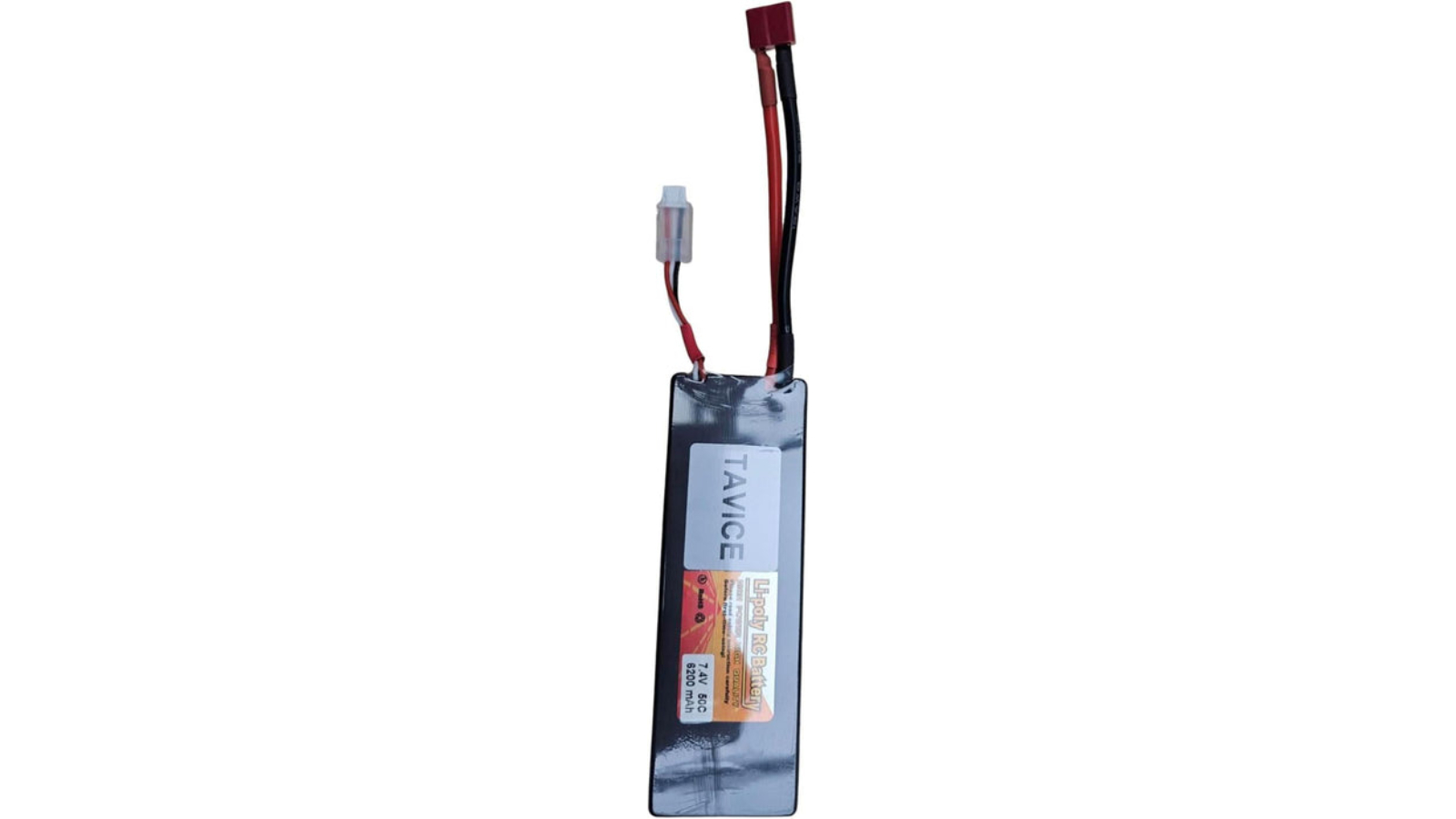 BatteryMate Tavice 6200mAh 2S 50C Hard Case LiPo Battery with T-Connector