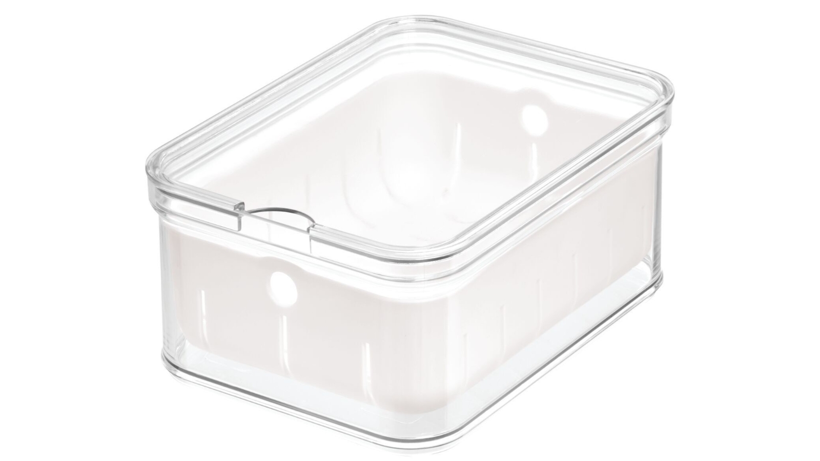 iDesign Clear Crisp 21.2cm Berry Storage Harvey Norman