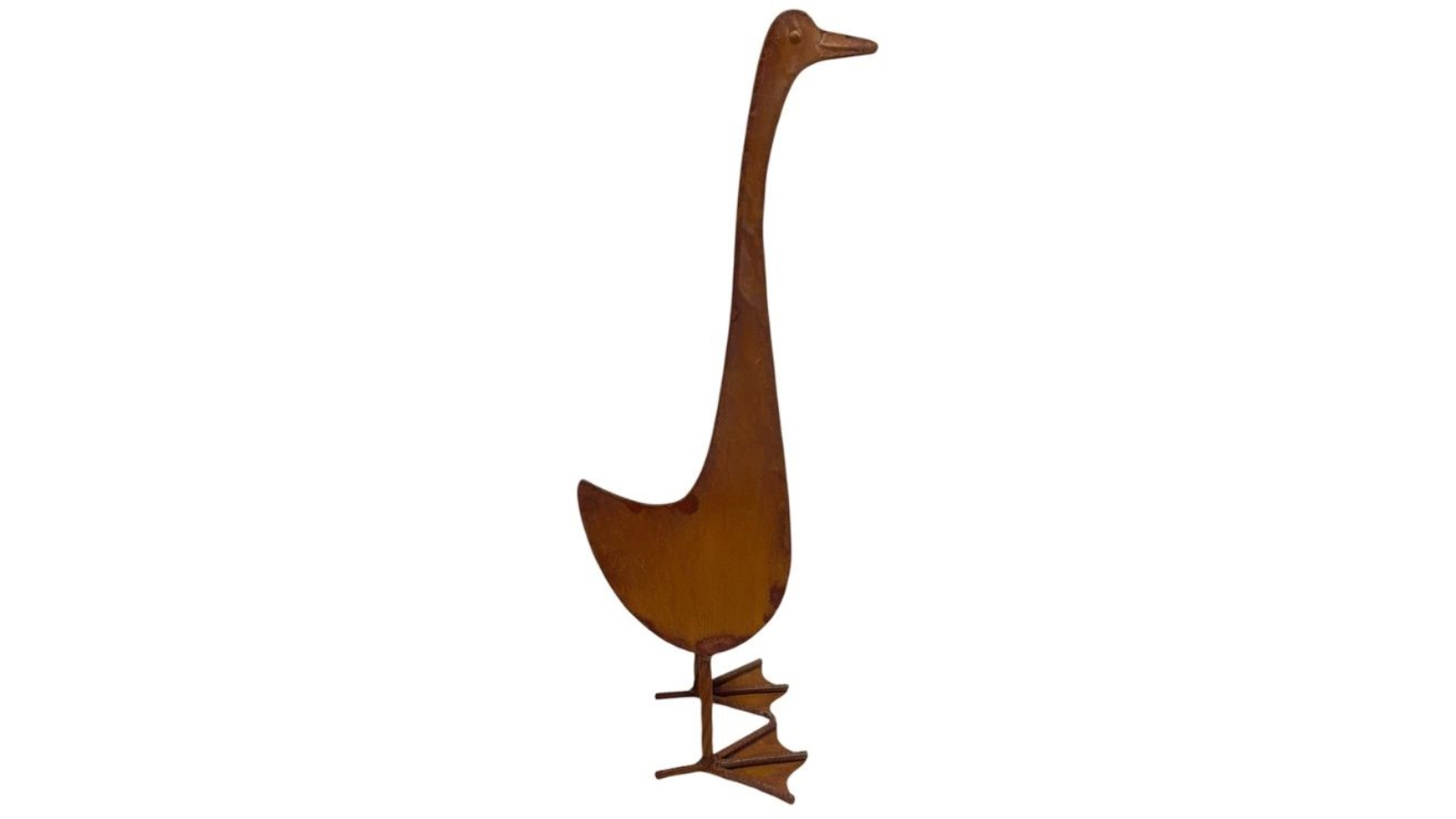 Willow and Silk Mum Duck Garden Statue - 19 X 16 X 56cm