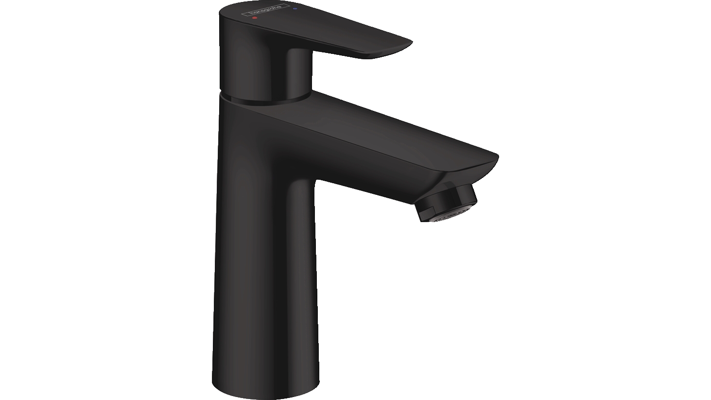 Hansgrohe Talis E Single Lever Basin Mixer 110 without Waste Set - Matte Black