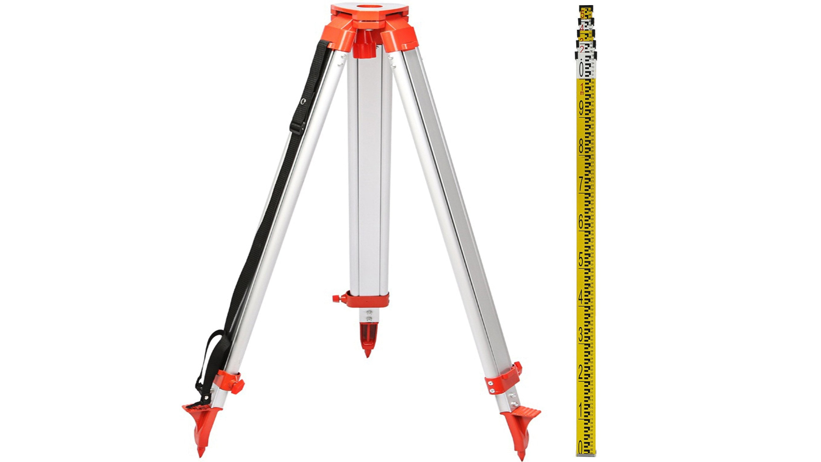 YS 1.65m Aluminum Tripod and 5m Staff
