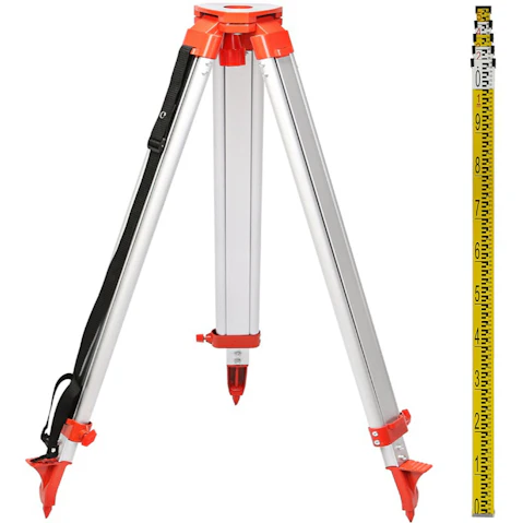YS 1.65m Aluminum Tripod and 5m Staff